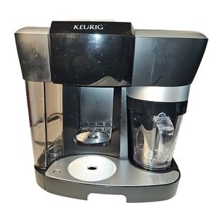 Keurig Rivo R500 Lavazza Espresso Cappuccino Latte System Black Silver  Frother